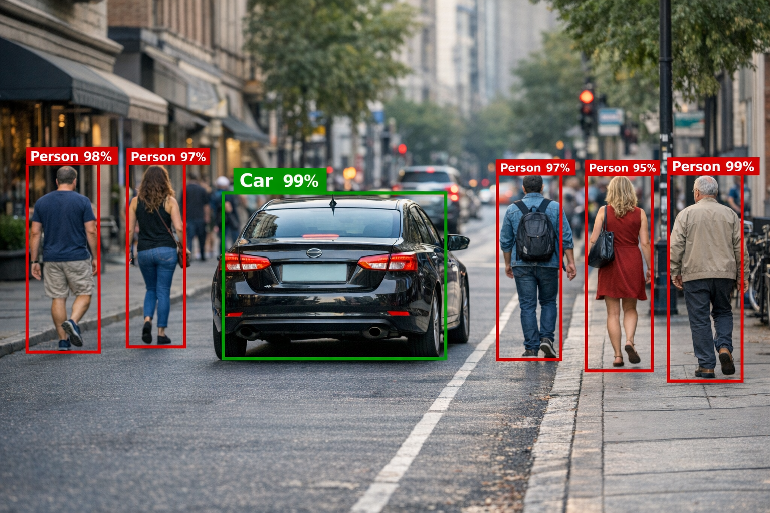 Современное видеонаблюдение с ИИ